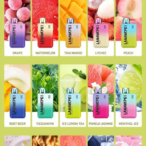 Alternative view of LANA6000口拋棄式電子煙｜3.5%尼古丁｜Type-C快充｜台灣現貨